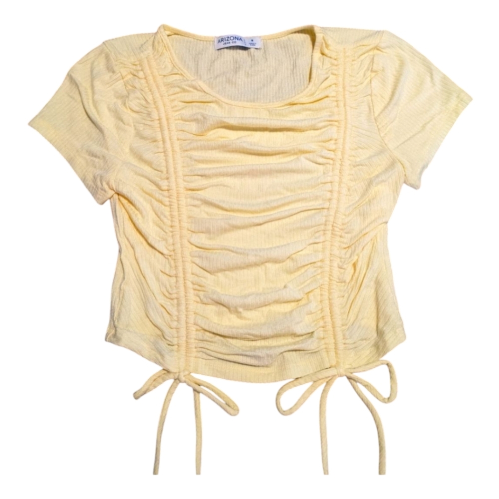 Yellow tee